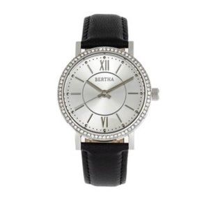New-Beautiful-Bertha Lydia Leather-Band Watch